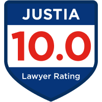 Justia 10 Badge